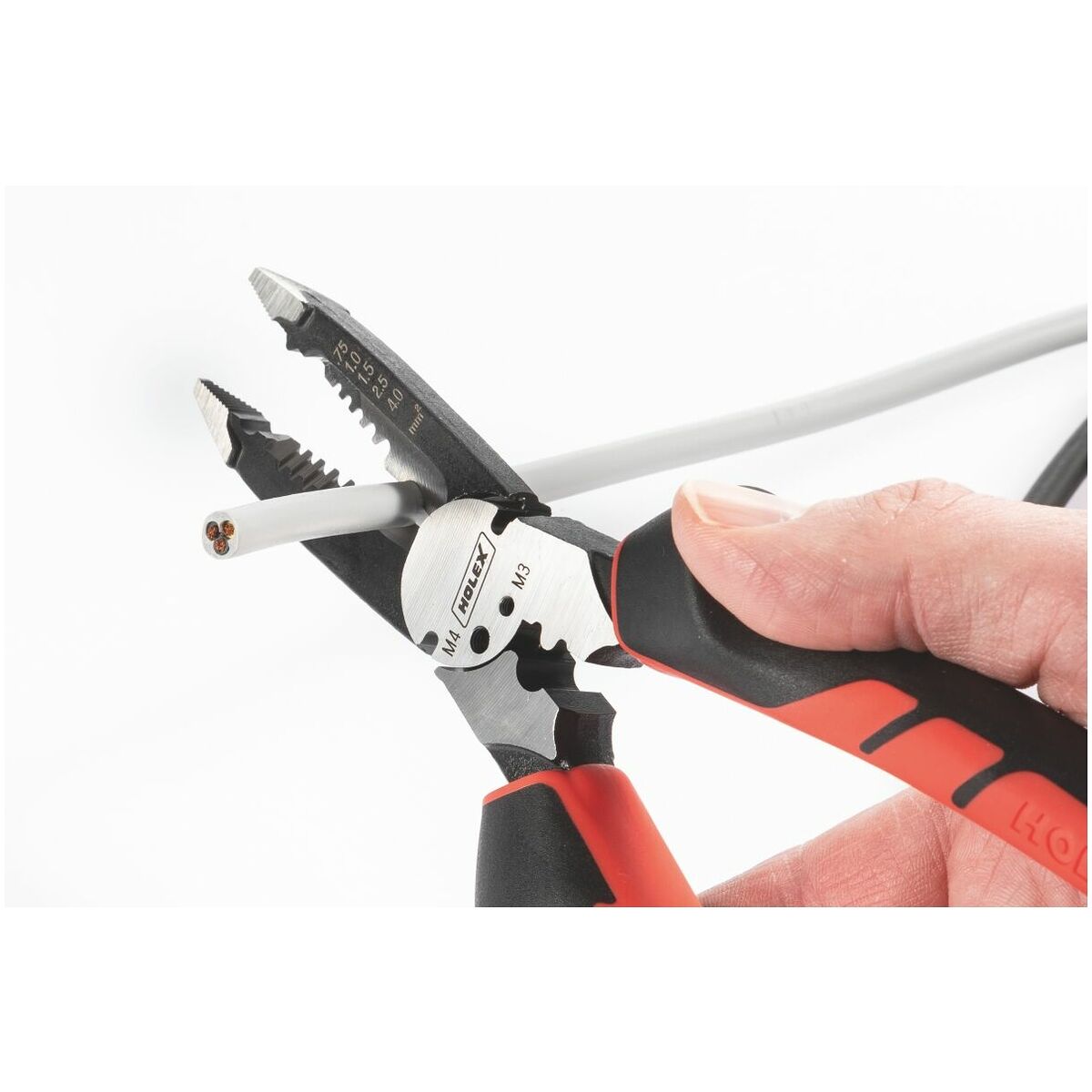 KÌM ĐIỆN TUỐT DÂY ĐA NĂNG HOLEX 20MM | 728795 200 KÌM ĐIỆN TUỐT DÂY ĐA NĂNG HOLEX 20MM | 728795 200